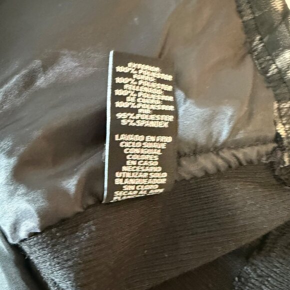 Hannah Womens Fashion Vest Size S Sleeveless Black Gray Cheetah Print Zip Up - Picture 12 of 13